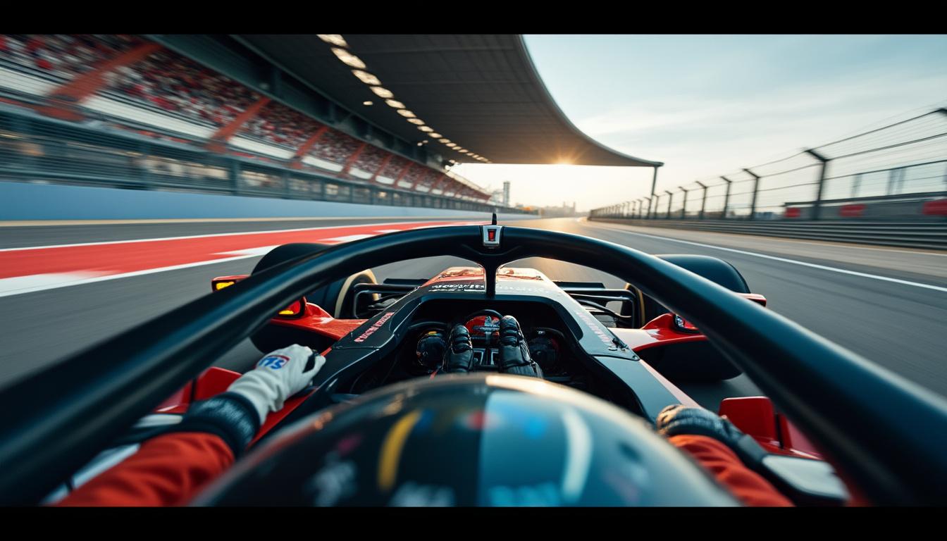 explore the thrilling contrast between mclaren’s high-speed balance and the challenging hairpin turn at shanghai, showcasing precision engineering and driving skill.